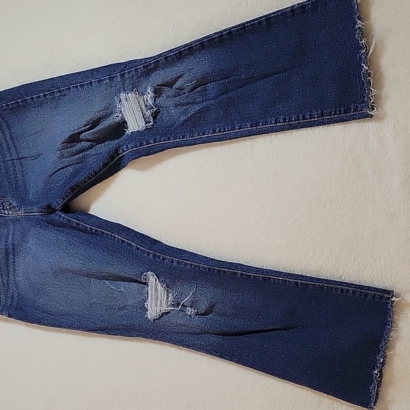 ELLA MOSS HIGH WAIST CROP FLARE PANTS - Picture 3 of 12